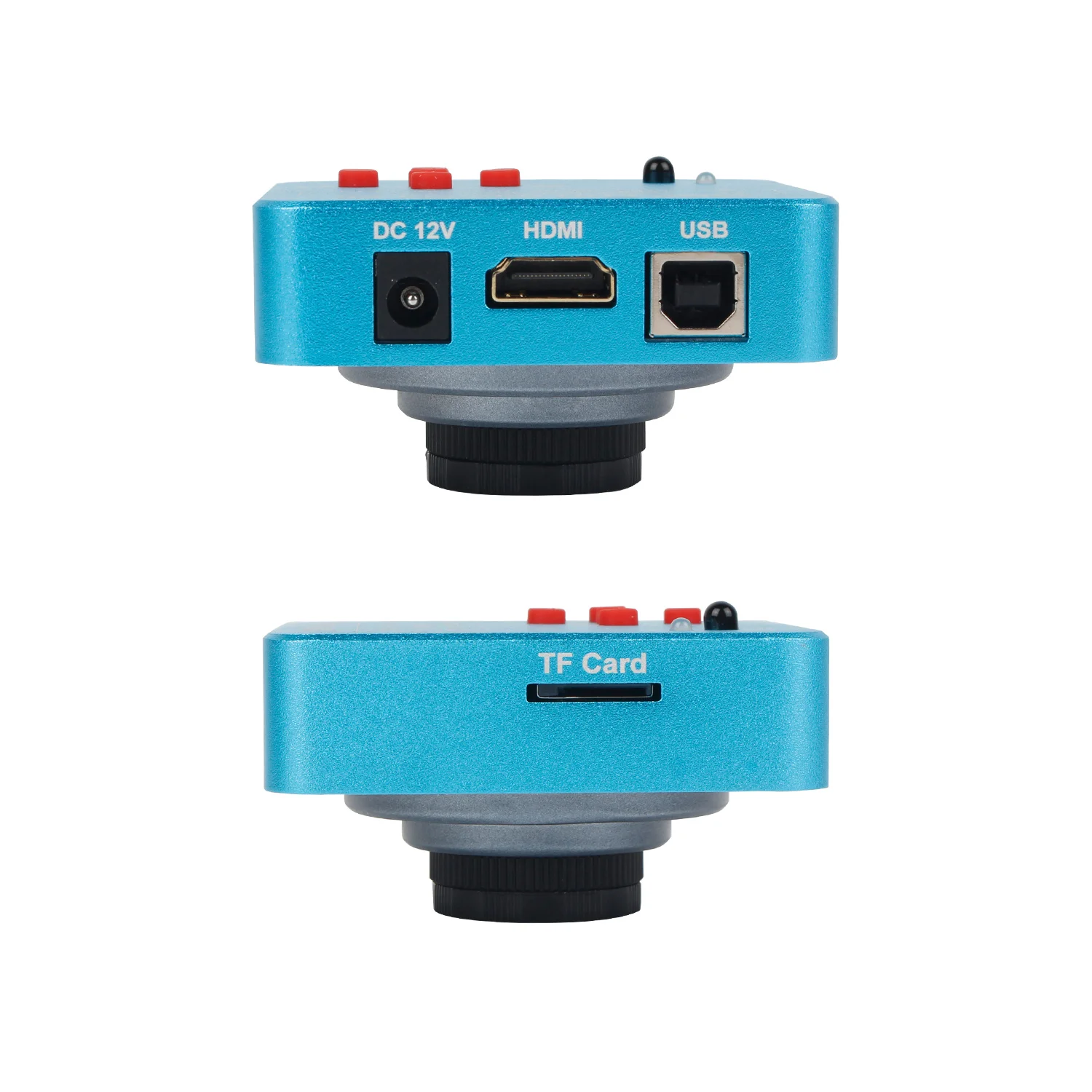 38MP 2K USB HDMI промышленный видеомикроскоп набор камер 180X C-Mount объектив для телефона