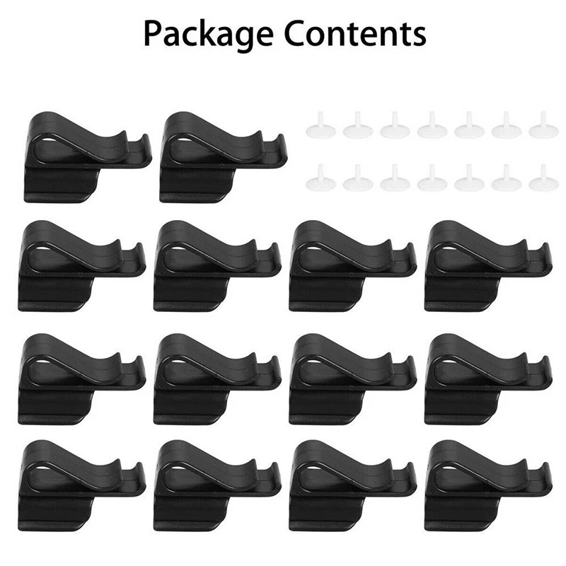 Новинка 14 шт./компл. зажим для мешка гольфа на зажиме держатель клюшки органайзер