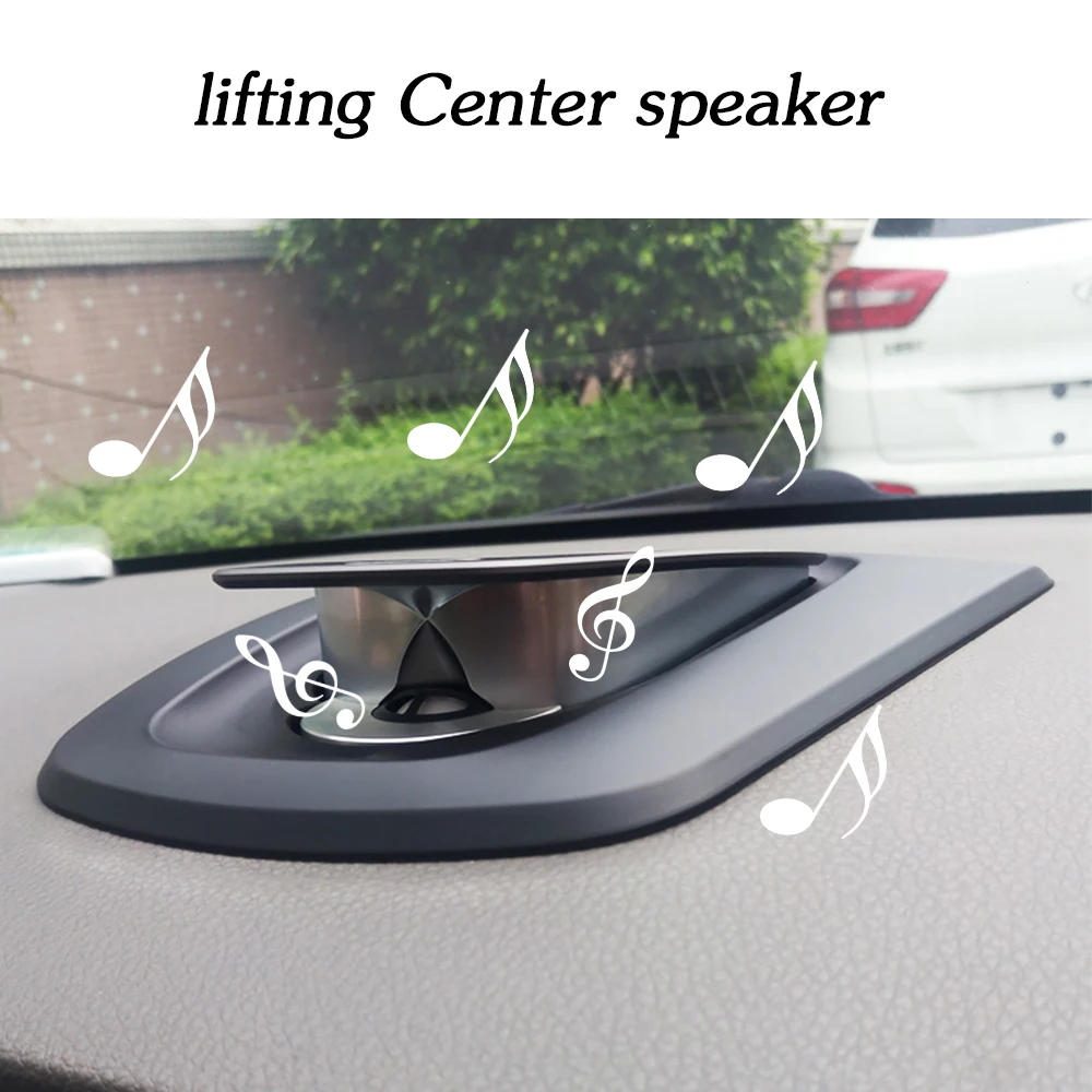

Center dashboard style tweeter for bmw f10 f15 f25 f01 e70 5 7 X3 X5 X6 series professional quality audio lifting speakers