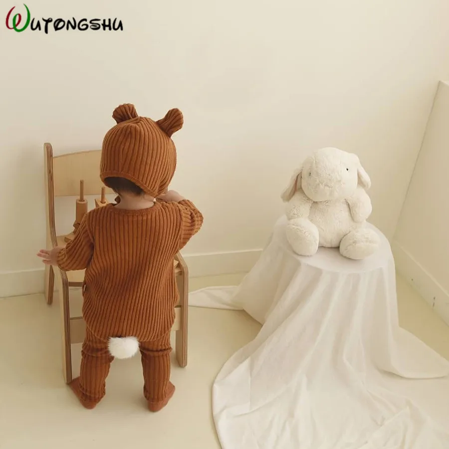 Боди для новорожденных мальчиков милые хлопковые боди с длинным рукавом