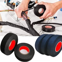 Термостойкая тканевая лента Coroplast черная 15 м