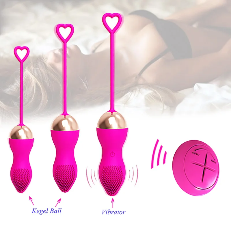 1 Набор вагинальные Вибраторы kegel balls Женский силиконовый беспроводной пульт