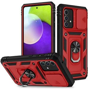 Shockproof Armor Magnetic Metal Ring Holder Phone Case For Samsung
Galaxy A32 5G A02S A12 A52 Slide Lens Camera Protection Cover
