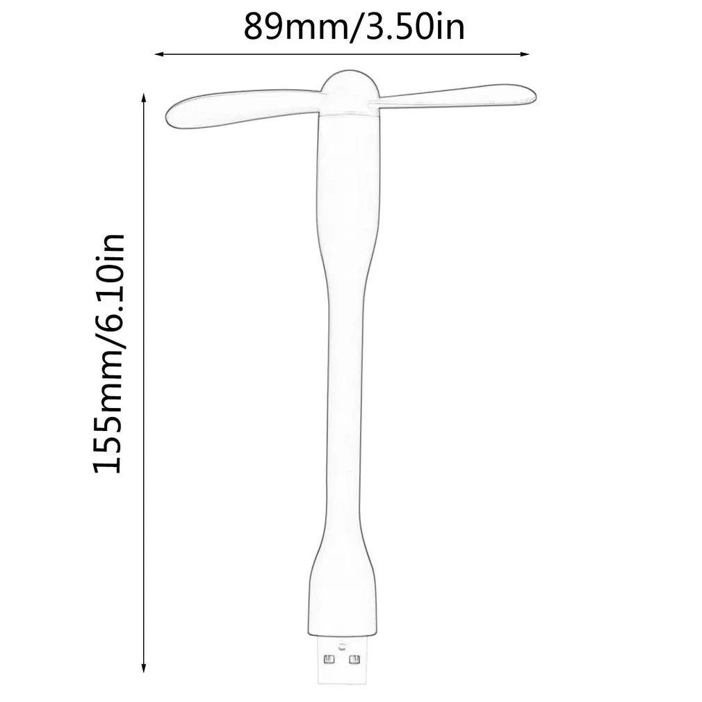 

Portable Mini Cooling USB Fan Portable Power Supply Fan Micro USB Fans Flexible Summer Gadget Cooling Accessories