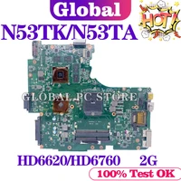 kefu n53ta original motherboard is suitable for asus n53t n53ta n53tk laptop 90r nbtmb100u 100 tesk ok
