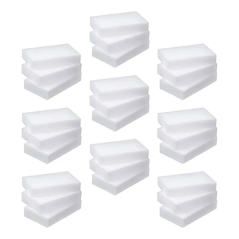 

100PCS Cleaning Sponge Household Kitchen Scrub Sponge Practical Scrub Sponge