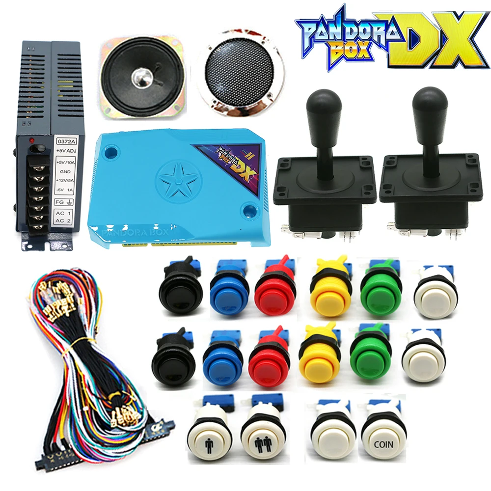 

Original 3H 3D Pandora Box DX 3000 In 1 Game Board 1500/2222 /2500/2800 DIY Kit HAPP Joystick Buttons Arcade Machine Cabinet Set