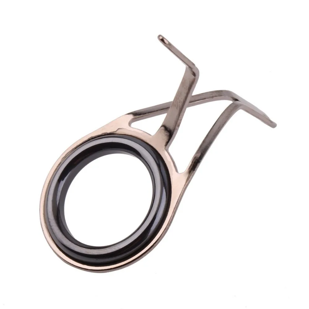 7 Size Vintage Oval Fishing Tips Rod Guides Ring Stainless Pole Repair Kit | Спорт и развлечения
