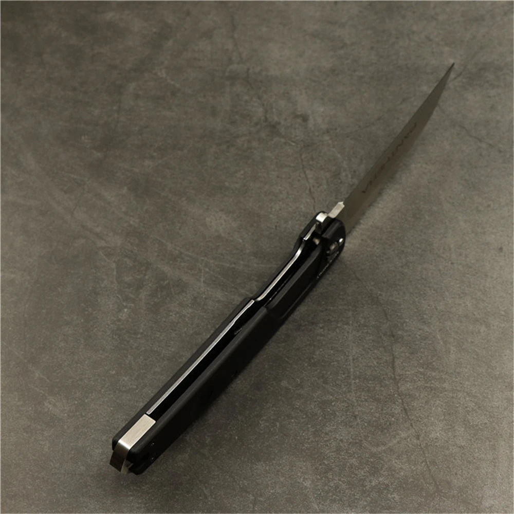 Складной нож тактический складной клинок из алюминиевого сплава с лезвием N690 для