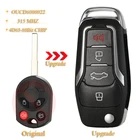 Обновленный дистанционный ключ Kutery 315 МГц 4D63 для Ford Escape Focus C-Max Transit F250 F350 F450 F550 HU101FO38 OUCD6000022