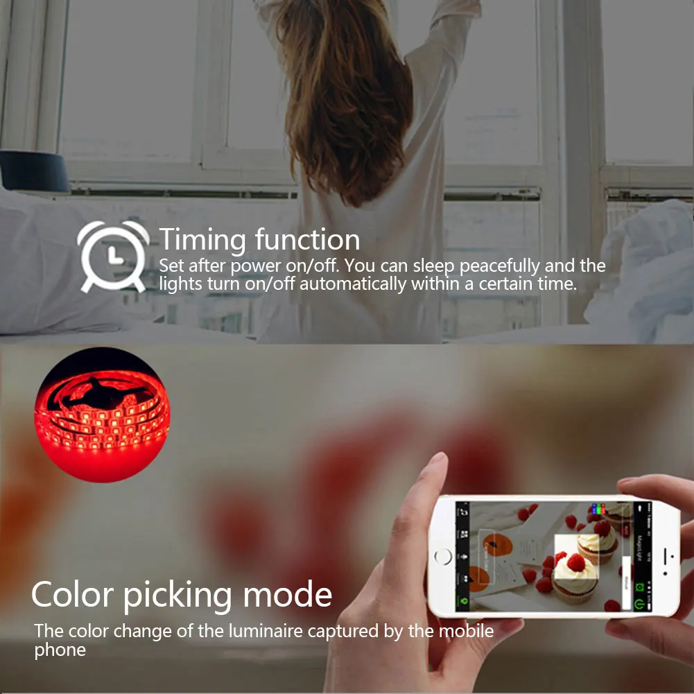 Bluetooth беспроводной умный контроллер светодиодный красочный светильник для