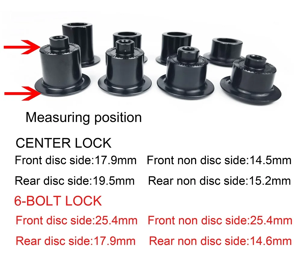 ELITEWHEELS QR адаптер для дорожных дисковых велосипедных концентраторов и MTB
