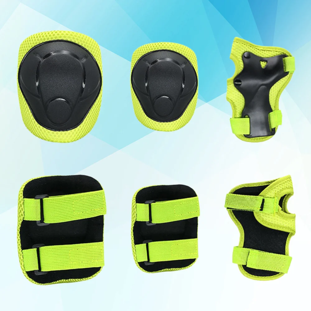 

Kid's Knee Pads Elbow Pads Wrist Guards for Skateboarding Cycling Skating Roller Blading Protective Gear (S,)