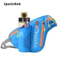 sportshub reflective waist running bags with bottle holder sports fanny pack for campinghikingfishing waist pack bags sb0027