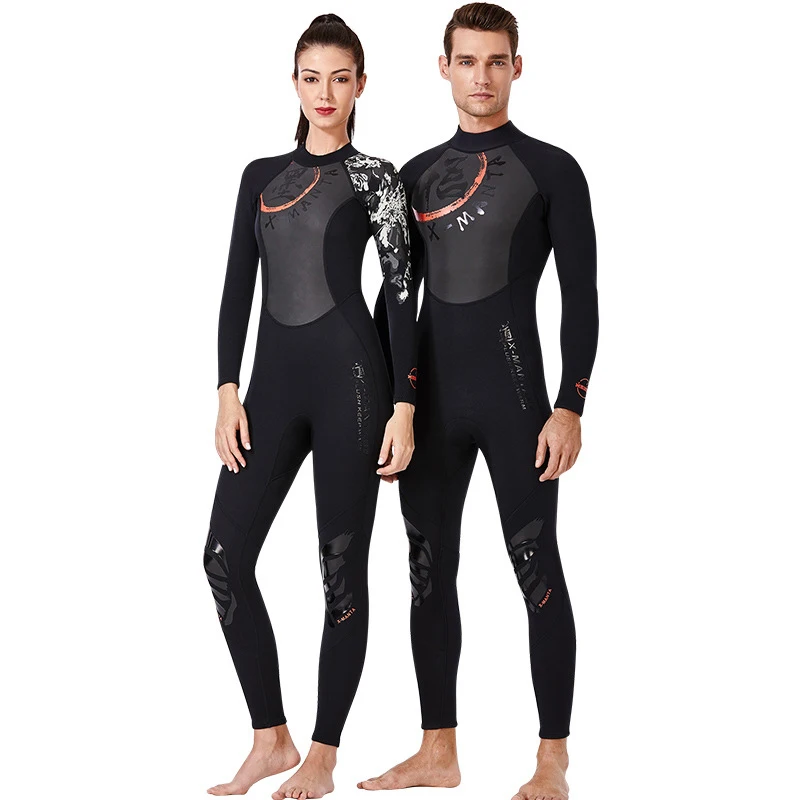 

1.5MM Neoprene Wetsuit One-Piece and Close Body Diving Suit for Men Scuba Dive Surfing Snorkeling Spearfishing Plus Size