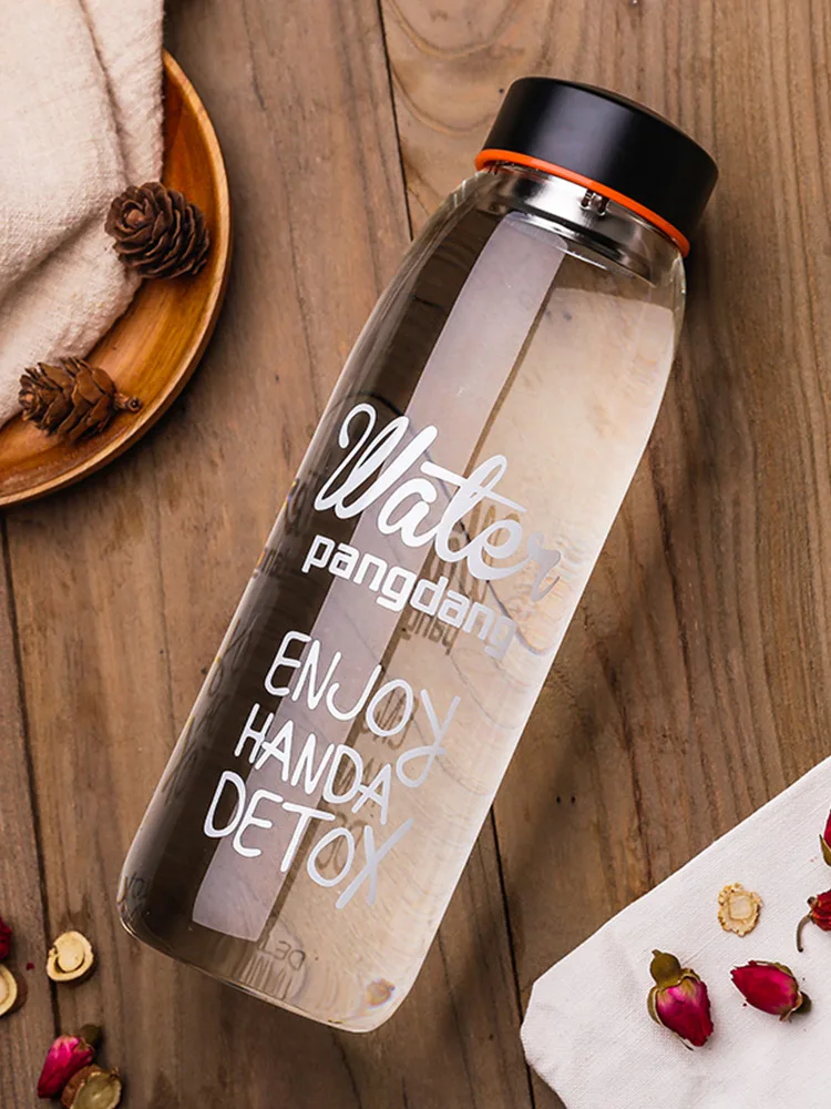 구매 식수 유리 컵 휴대용 대용량 미니멀리스트 유리 어린이 물병 Vidrio Agua 레몬 주스 병 HH50SP 저렴한 식수 유리 컵 휴대용 대용량 미니멀리스트 유리 어린이 물병 Vidrio Agua 레몬 주스 병 HH50SP