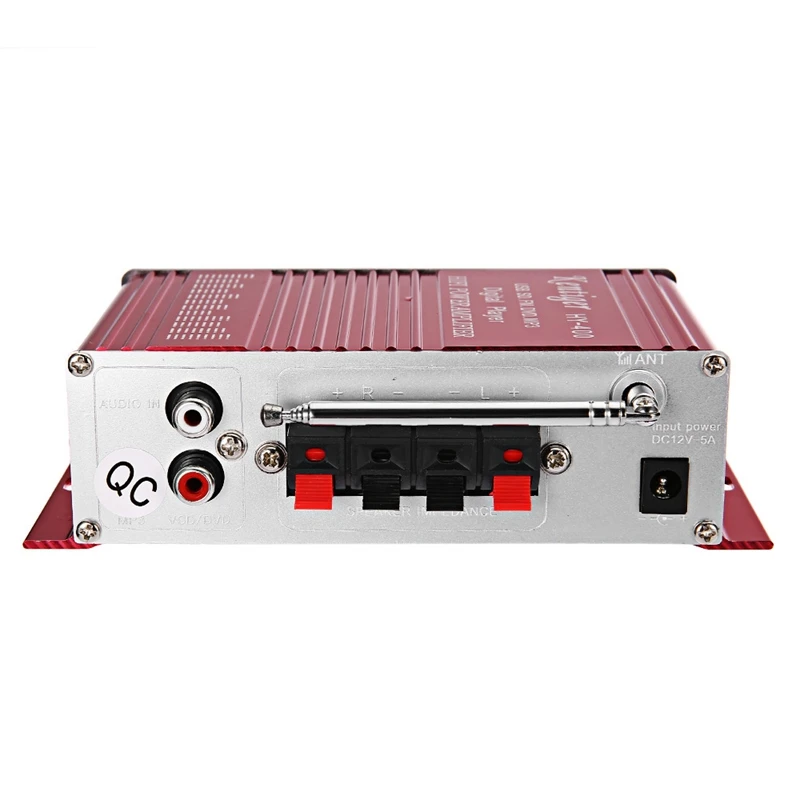 Автомобильный стереоусилитель Kentiger Hy-400 Hi-Fi радио mp3-колонка с Fm-дисплеем мощный