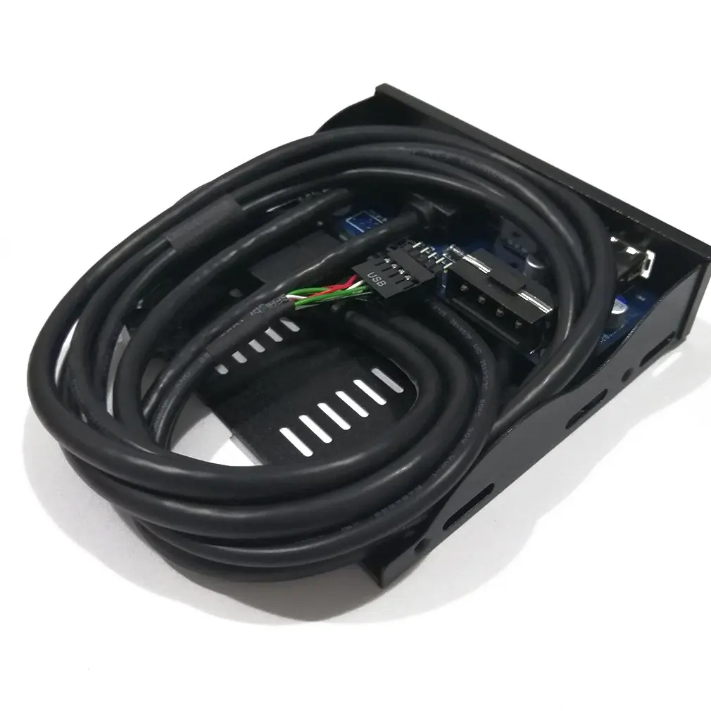 3 5 дюймовый расширительный стеллаж для мобильных телефонов с 2 портами USB 0 19pin +