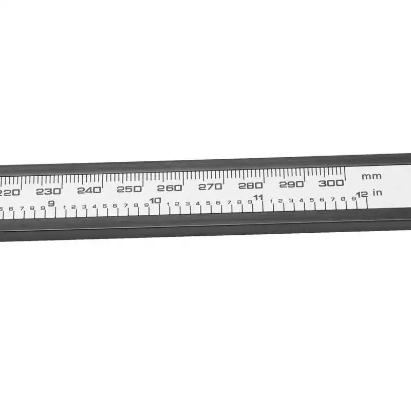 Измерительный Калибр 0-300 мм/12-дюймовый с метрической/дюймовой кнопкой