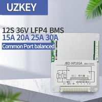 12s lifepo4 bms 36v 15a 20a 25a 30a lithium iron charge balance li ion pack cell bms 3 2v lifepo4 battery protection board