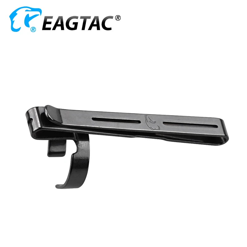EAGTAC Stainless Steel Pocket Clip Titanium Coated for LED Flashlight D Series SKU3786
