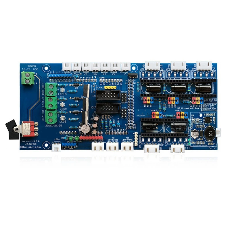 Материнская плата PCB RAMPS1.57 для Ultimaker 3D принтера Поддержка двуглавого ввода |
