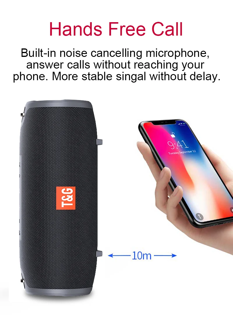 Колонка Bluetooth портативная Колонка Беспроводная портативная звуковая коробка 20 Вт стерео Бас Сабвуфер fm-радио Бумбокс AUX USB PC звуковая панель динамики для iPhone Xiaomi Huawei акустическая система