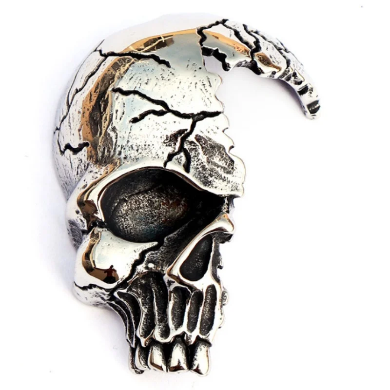 Модная Мужская подвеска в виде черепа из нержавеющей стали 316L мужская бижутерия