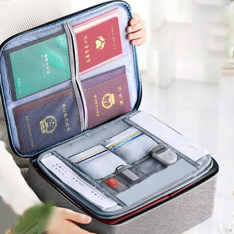 Органайзер большой емкости для хранения документов детская бумажная папка