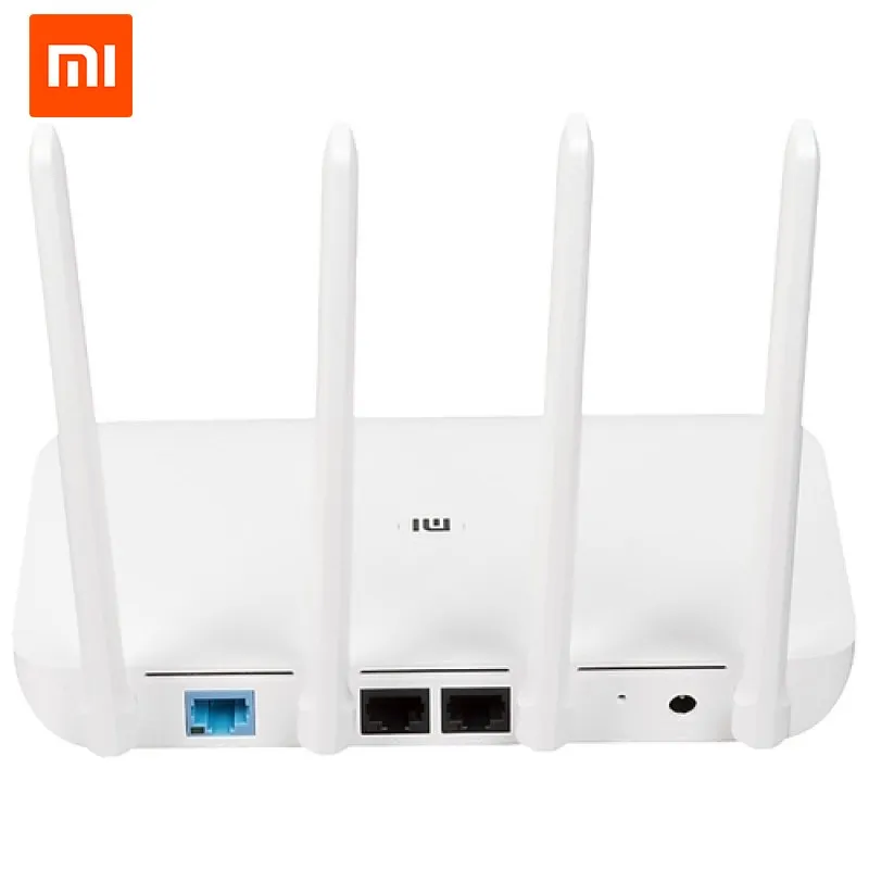 Wi-fi router Xiaomi Mi WiFi 4 скорость-1167 Mbit/s 2 GHz-300 Mbps 5 GHz-867 lan-2x 10/100/1000 m e-dvb4190cn | Электроника