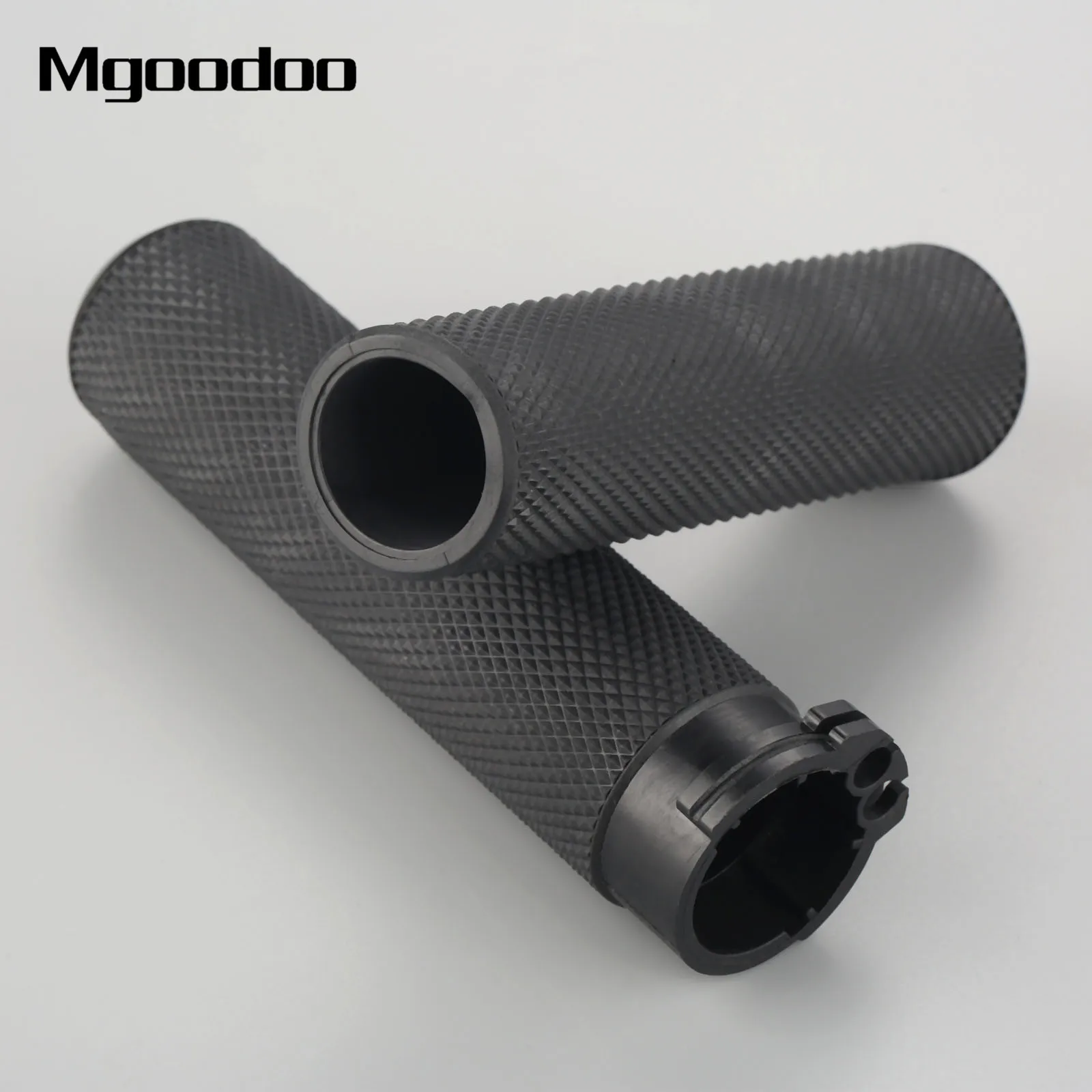 Mgoodoo 1 &quot25 мм черные ручки для мотоцикла с ЧПУ гоночного руля алюминиевые моделей