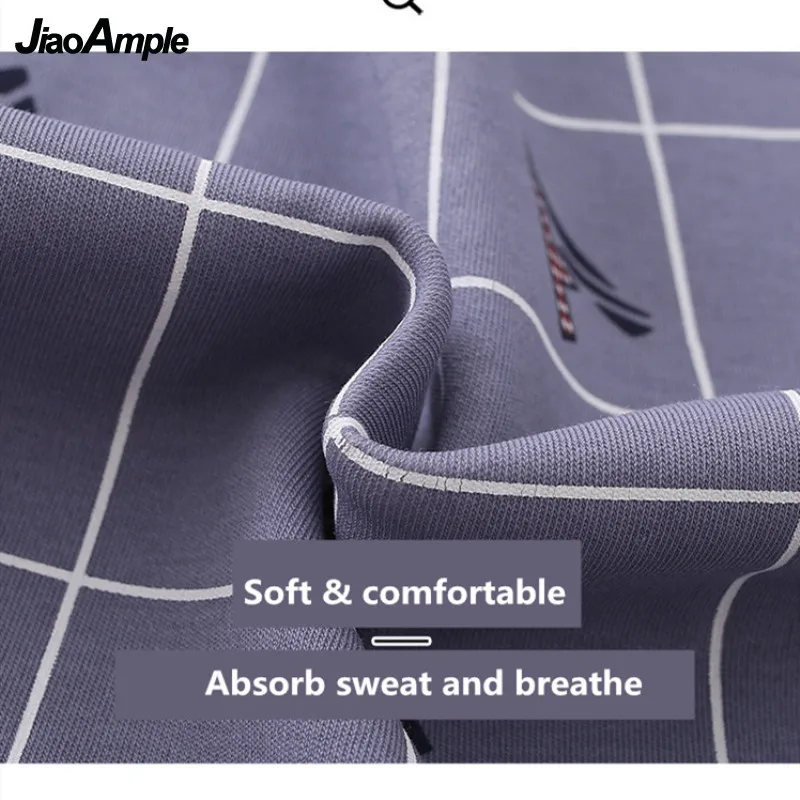 Men's Pajamas Spring Autumn Cotton Long-sleeved Trousers Pijamas Two-piece 2021 New Cardigan Lapel Loose Sleepwear Homewar Set