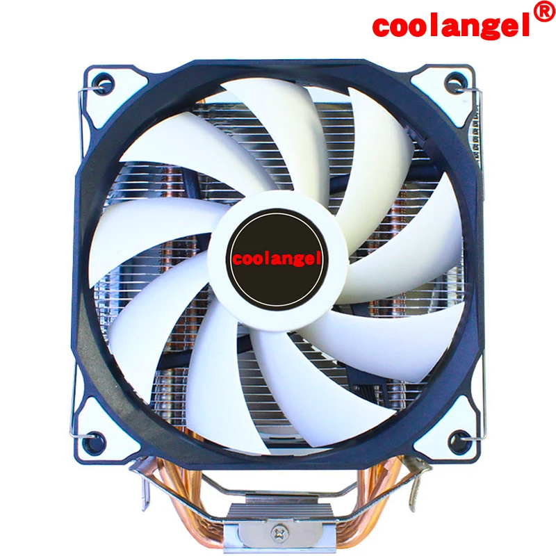 X79 X99 радиатор для процессора материнской платы 2 4 6 тепловых трубок 120 мм 4-контактный Вентилятор охлаждения процессора LGA1200 1155 1356 1700 AMD3 AM4 вентилятор для настольного компьютера
