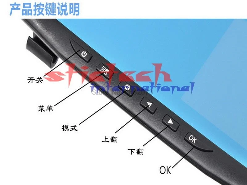 Доставка службой dhl или ems 10 шт. Автомобильный видеорегистратор-зеркало заднего