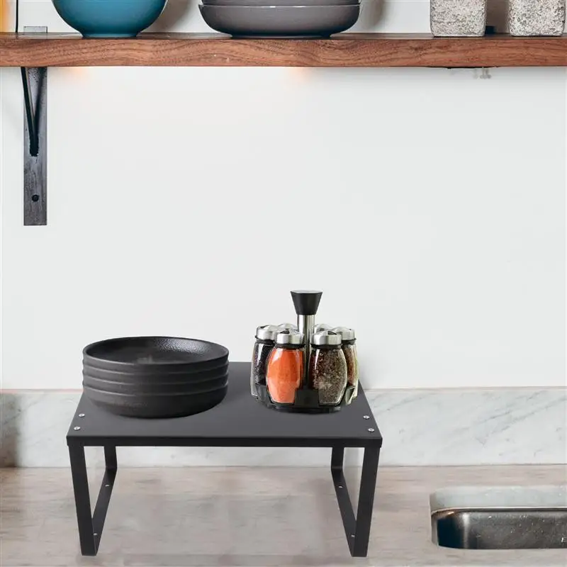 

Storage Rack Kitchen Study Cabinet Organizer Rack Countertop Shelf Holder