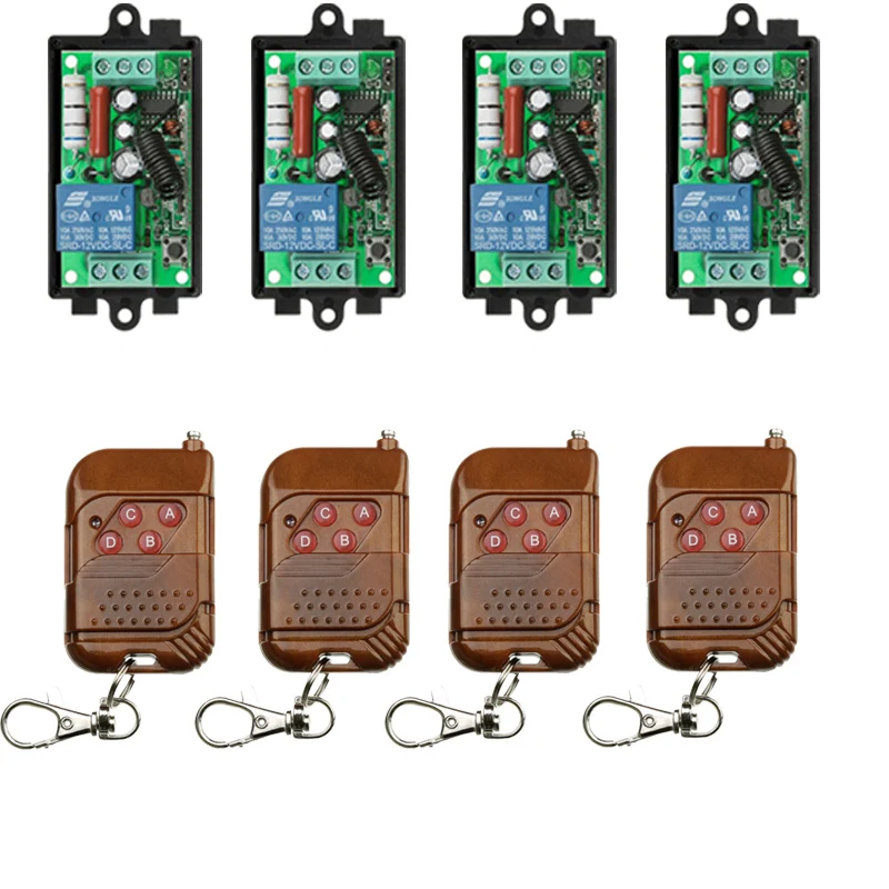 Беспроводной Выключатель света с дистанционным управлением 10 А релейный выход