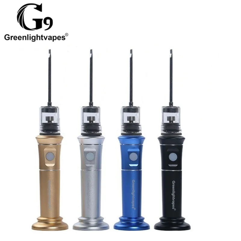 Набор для вейпа G9 Henail Plus Electric Dab с чашей Ti/керамика/кварцевая тарелка стеклянный