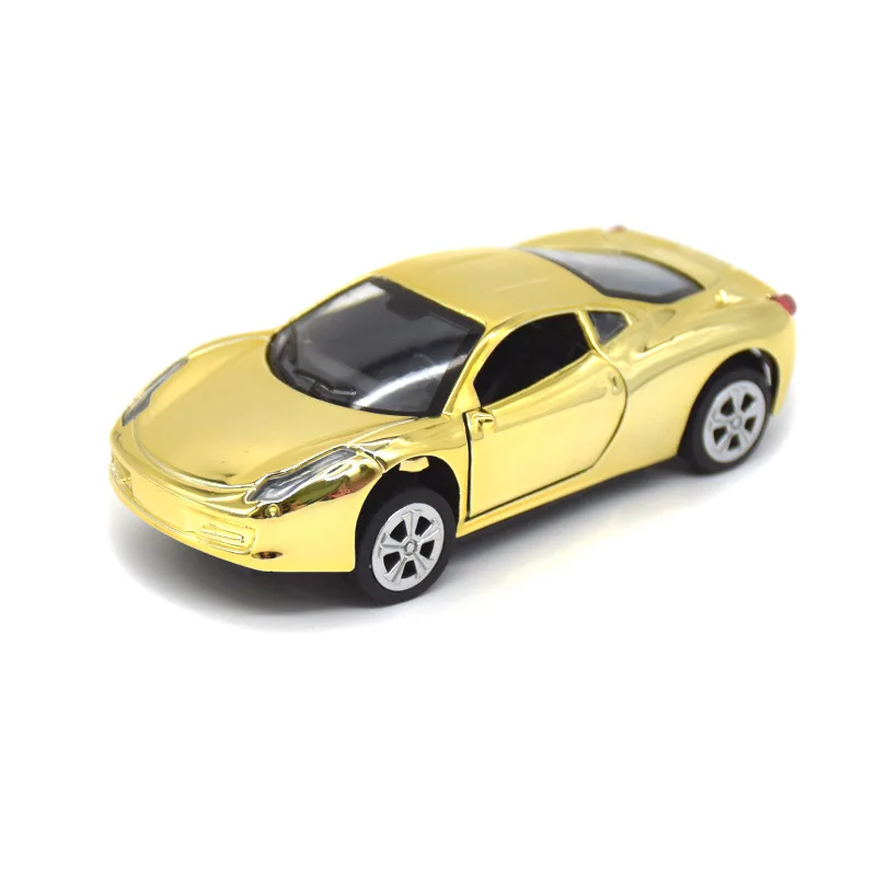 

1:32 Golden alloy Pull Back car model children's toy simulation return force cross country car model Boys gift
