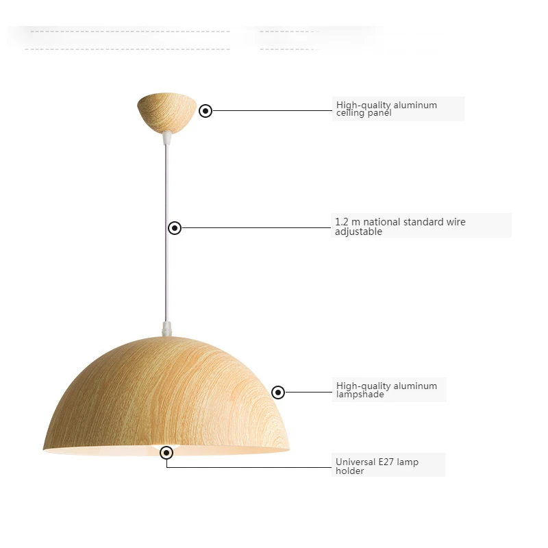 

New style chandelier simple modern single head restaurant restaurant studio creative personality decorative chandelier
