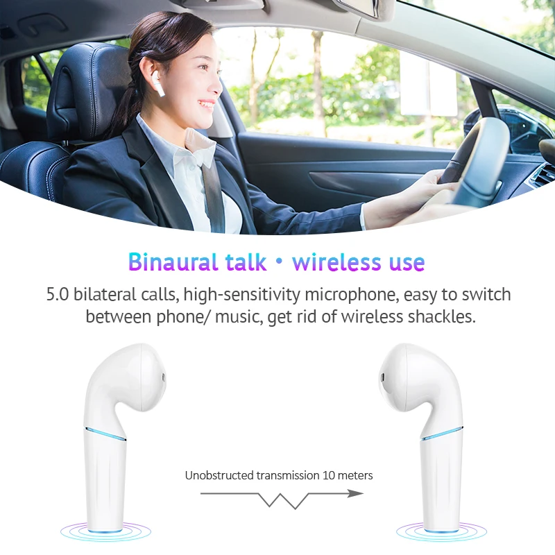 Беспроводная Bluetooth гарнитура 5 0 водонепроницаемые ipx5 Мини Спортивные наушники с