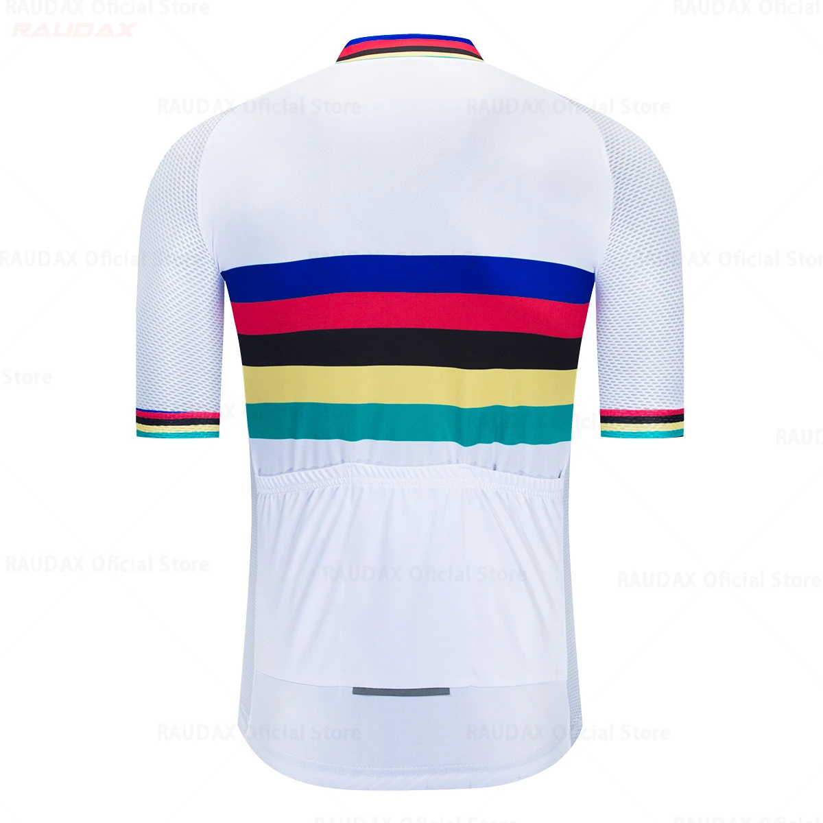 

Raudax 2020 Summer Cycling Jersey Set Breathable MTB Cycling Clothing Mountain Bike Wear Clothes Maillot Ropa Ciclismo Hombre