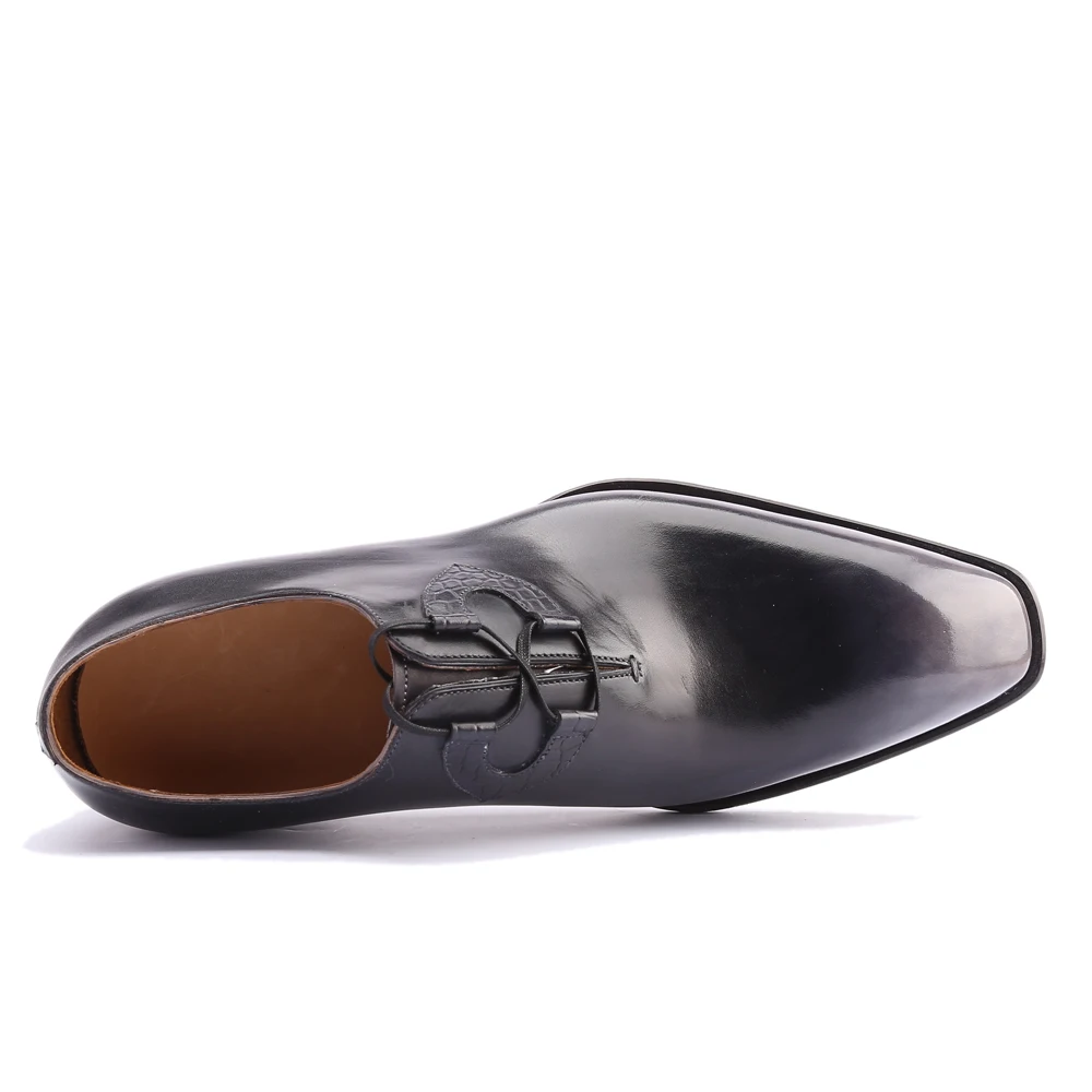 Leather Shoes Men Oxford Real Genuine Custom Fashion Office Dress Wedding Luxury Brand Formal Party Mens Derby Shoe | Обувь