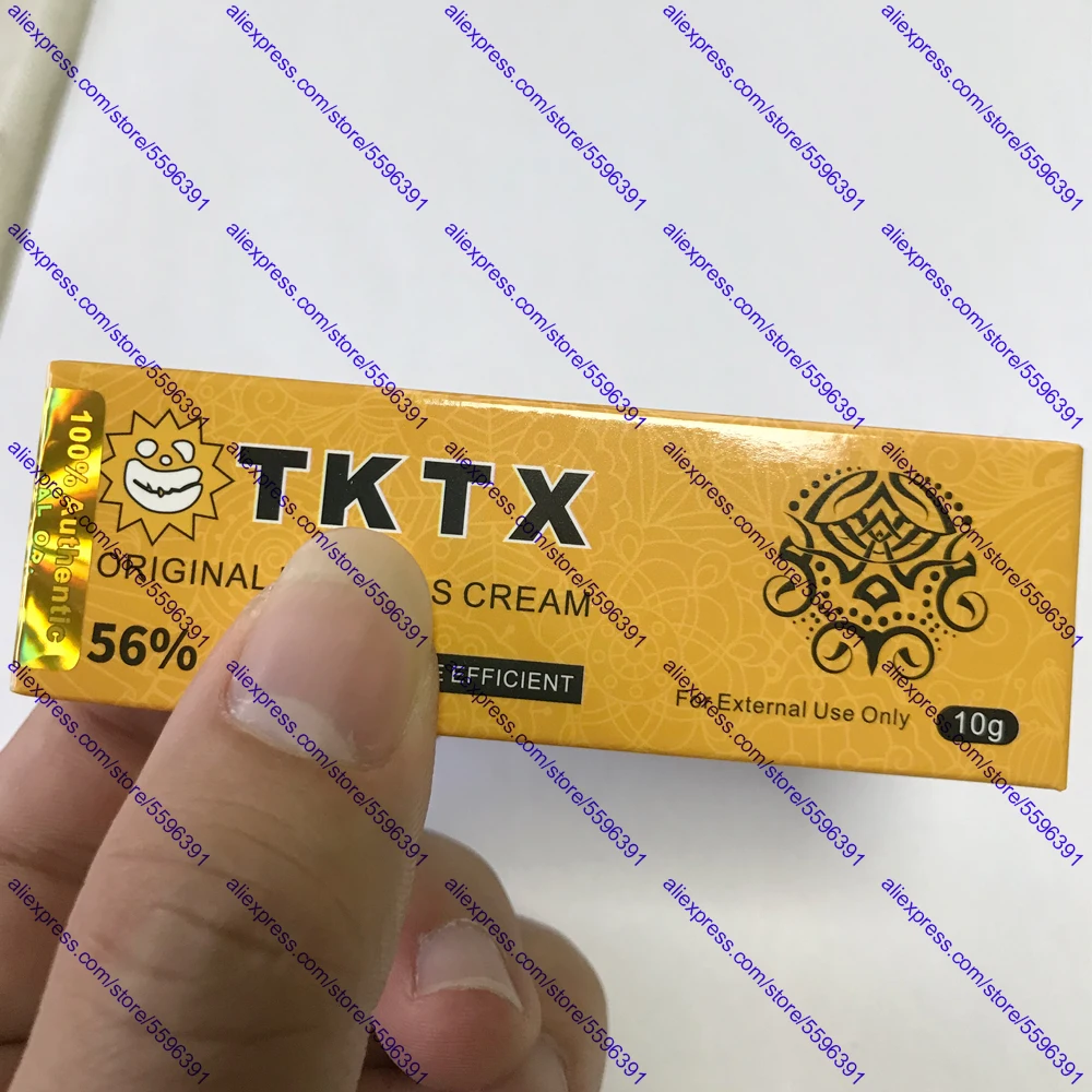 Крем для татуировок 10 г желтый 56%|Детали инструментов| |