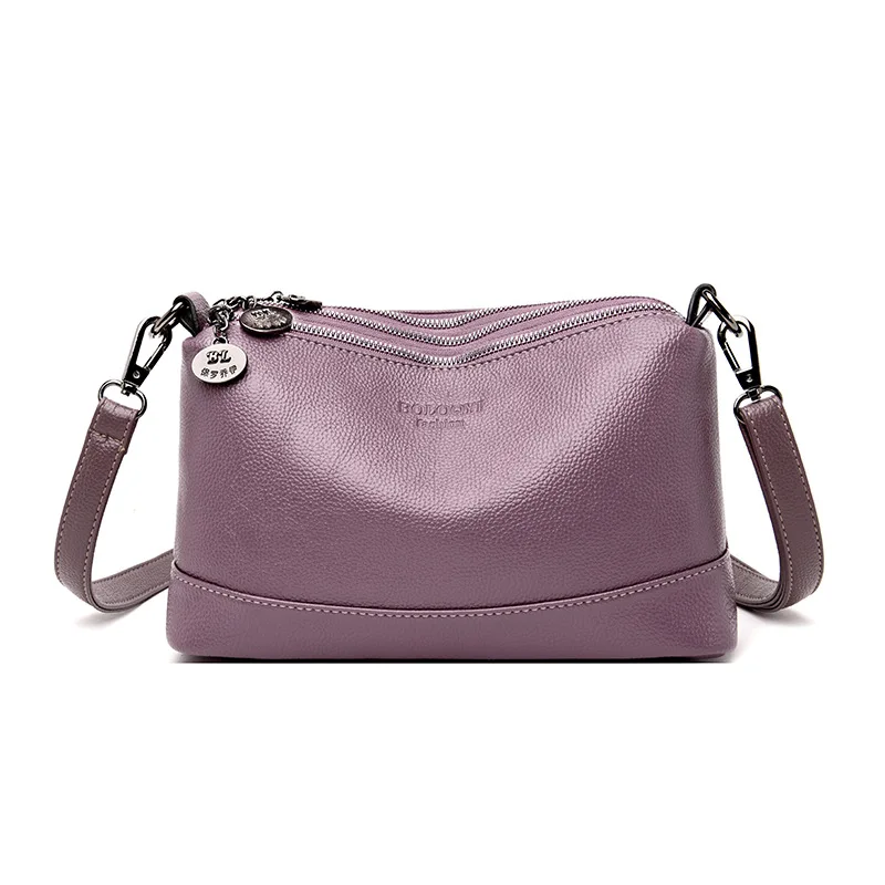 Fashion Shoulder CrossBody Bag For Women's Genuine Leather Handbags Small Messenger Bags Flap Women Ladies | Багаж и сумки