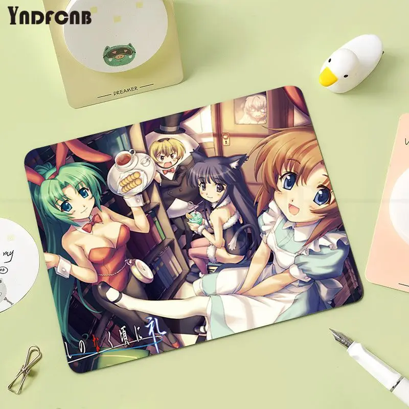 

YNDFCNB Non Slip PC Higurashi no Naku Koro ni Anti-Slip Durable Silicone Computermats Top Selling Wholesale Gaming Pad mouse