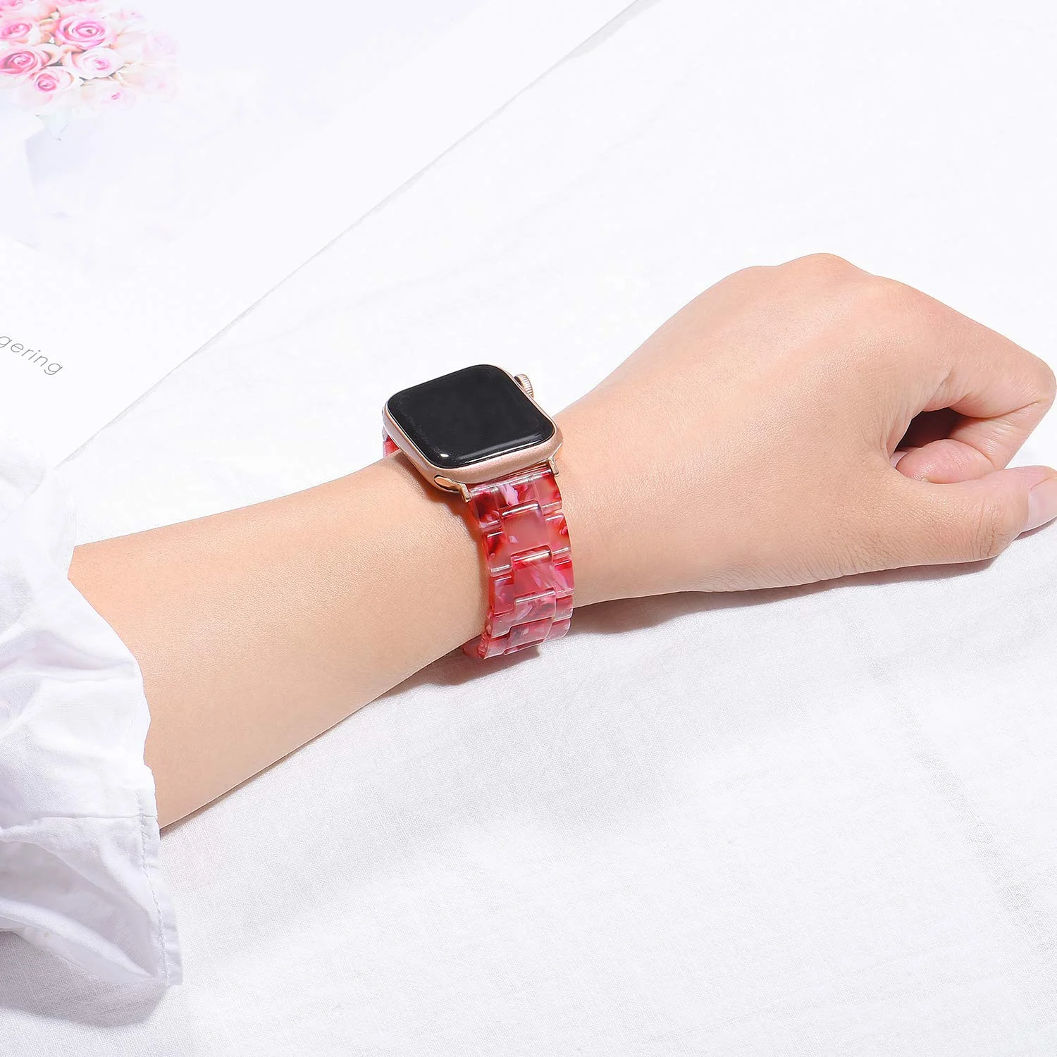

Apple Watch resin strap iWatch 44mm/42mm series