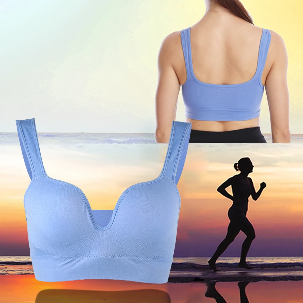 Sports Bra Women's Tube Crop Top Gym Bralette Active Sportswear Girls Without Frame Bones Underwear Invisible Yoga Unwired |