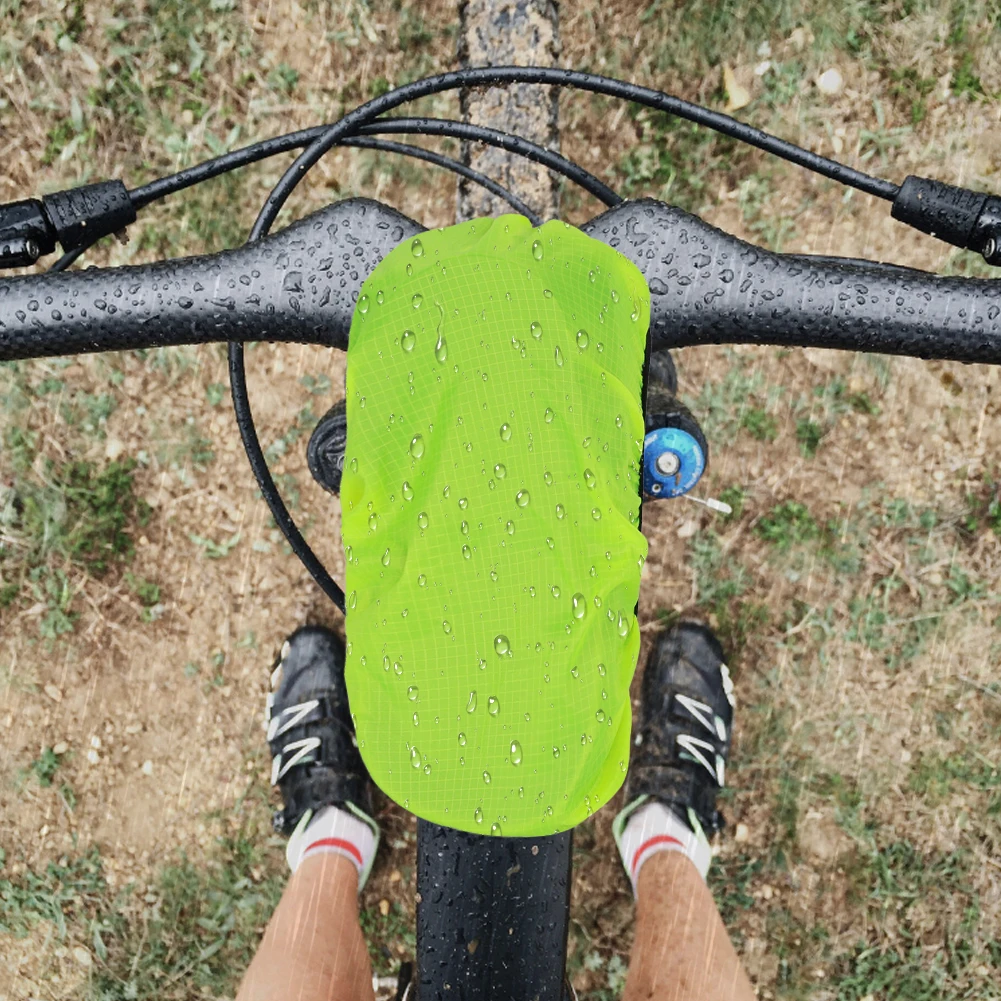 

Bicycle Bag Rainproof Cover Protective Coverings Waterproof Bike Handlebar Frame Bag Dustproof Waterproof Bicycle Accessories