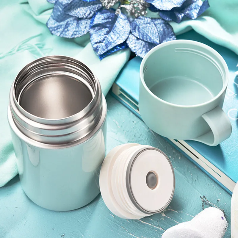 600 мл вакуумные бутылки термосы Ланч-бокс сохраняет тепло еды герметичные