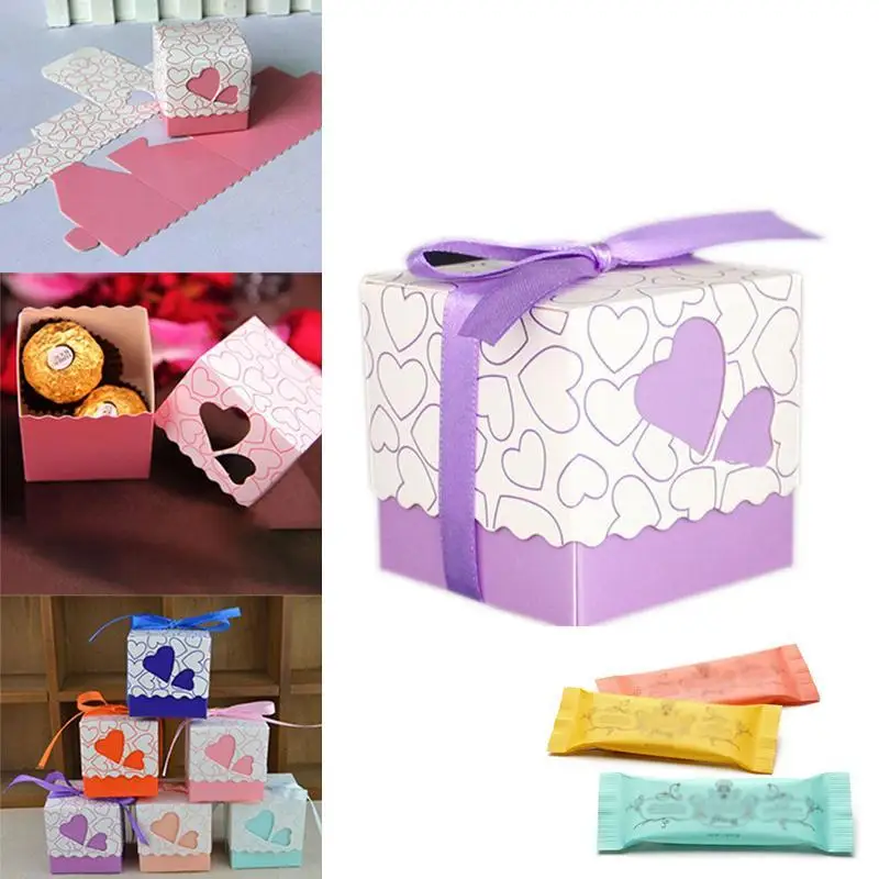 Вечерние украшения для влюбленных Подарочная коробка конфет популярная красная